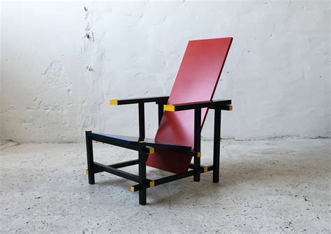 Gerrit Rietveld Red Blue Chair Retronauci Pl