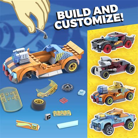 Mega Construx Hot Wheels Car Customizer Gvm13 Mattel