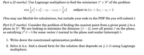 Solved Min21x12x22−x2−x1x221x32 Subject To 2x12x2−x33