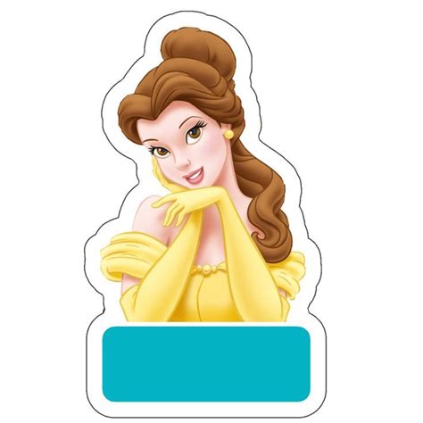 Toppers La Bella Y La Bestia Personalizable Princesa Disney Bella