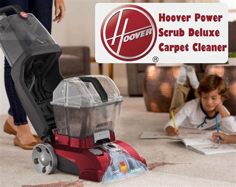 Amazon: Hoover Power Scrub Deluxe Carpet Cleaner