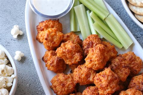 Buffalo Chicken Balls An Easy Four Ingredient Appetizer Recipe