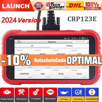 Launch Crp E Profi Auto Diagnoseger T Kfz Obd Scanner