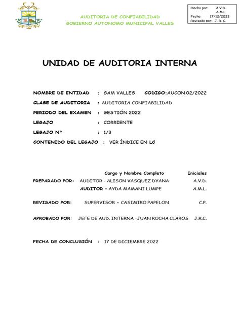 Legajo Corriente Pdf