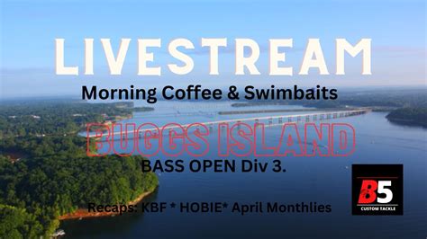 Morning Coffee And Swimbaits Livestream Bass Fishing Bass Open Kbf