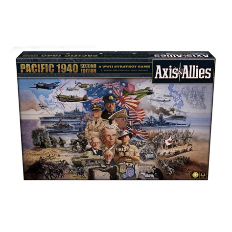 Axis and Allies Pacific 1940 2nd Edition Board Game