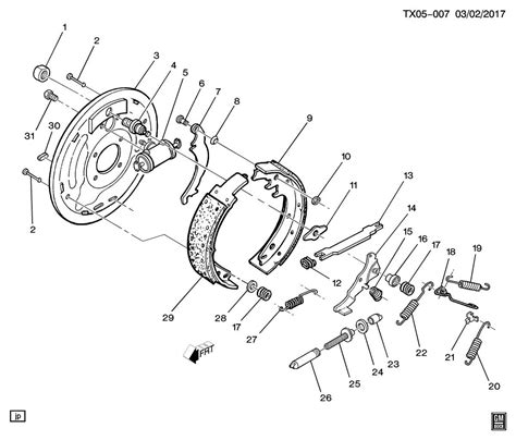 Chevy Silverado K Rear Drum Brake Diagram Explained