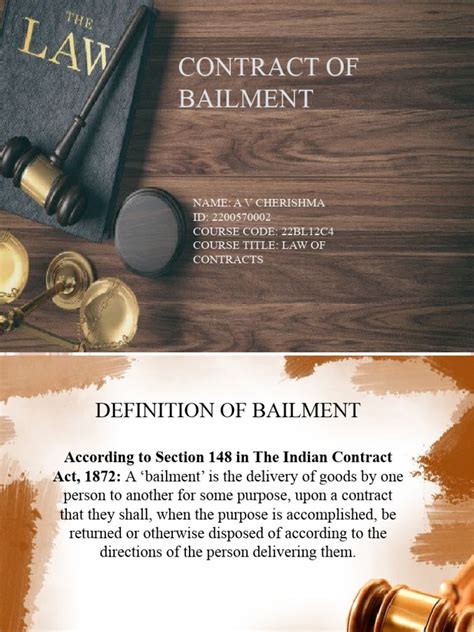 bailment  private law common law
