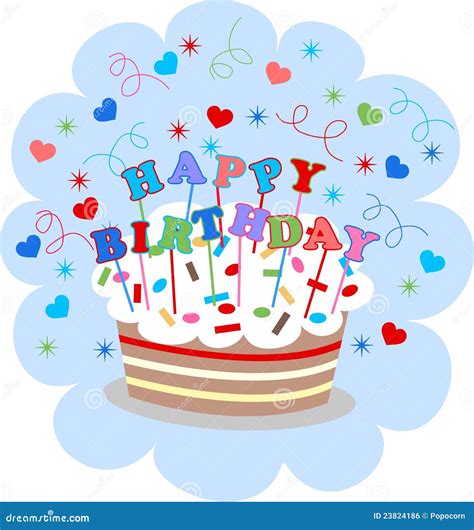 Happy Birthday Royalty Free Stock Image Image 23824186