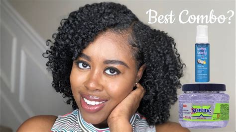 Best Wash Go Combo For Natural Hair Lotta Body Wetline Gel Youtube