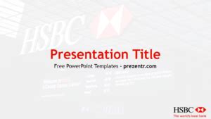 Free Hsbc Powerpoint Template Prezentr Powerpoint Templates For World