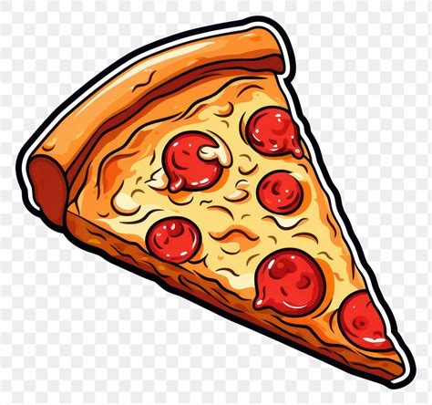 Png Pizza Sticker Food Confectionery Premium Png Rawpixel