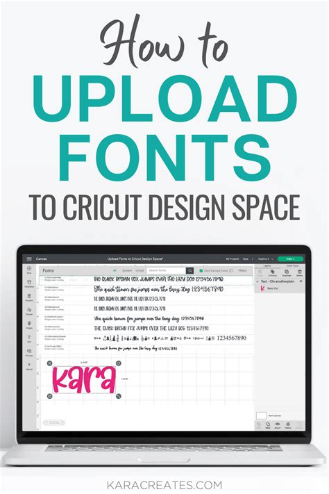 How To Upload Fonts To Cricut Design Space Artofit