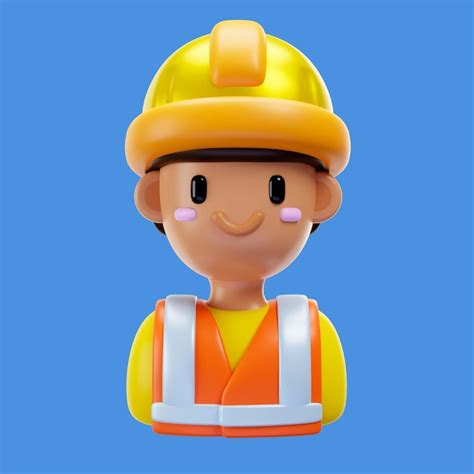 Bonhomme Construction Psd Mod Les Psd Gratuits De Haute Qualit