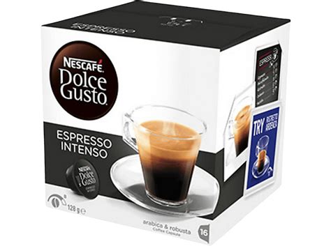 Café en cápsulas Nescafé Dolce Gusto Espresso Intenso Pack de 3 48