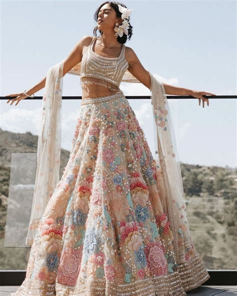 Designer Lehenga Choli For Women Party Wear Bollywood Lengha Sari