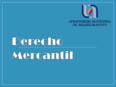 Pdf Derecho Mercantil Merca