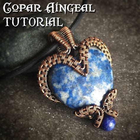 Tutorial Bottled Heart Pendant Wire Wrapping Jewelry Etsy Wire Wrapped Jewelry Wire Wrapped