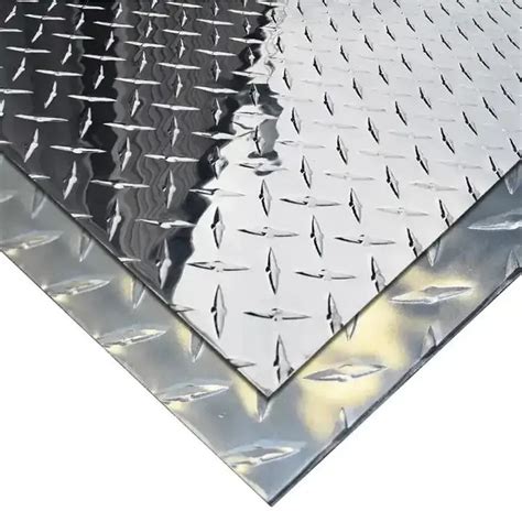 Multiple Patterns 5 Bar Pointer Embossed Aluminum Checker Sheet Plate