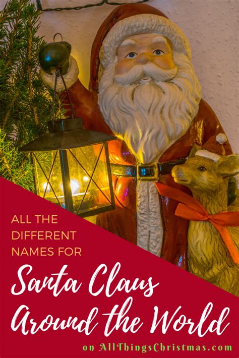 Names for Santa Claus Around the World · All Things Christmas