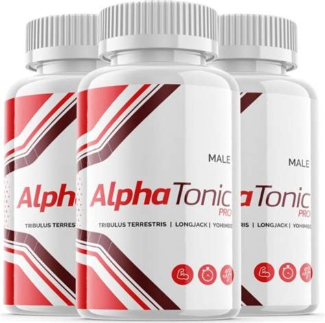 Alpha Tonic Male Pills Alpha Tonic Male Support Supplement Official 3 Pack 742383683189 Ebay