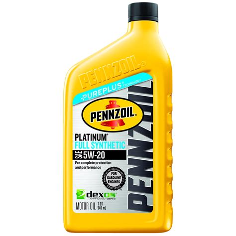 Pennzoil 5w 20 Synthetic 5 Quart Plus Bonus Quart