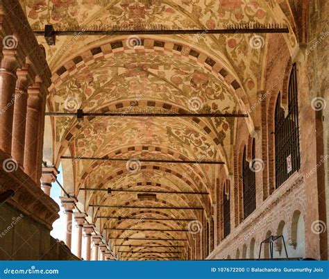 Medieval Town Hall Building In Padua In The Veneto Region Of It Stock