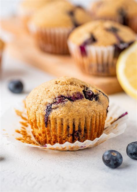 Healthy Lemon Blueberry Muffins Gimme Delicious