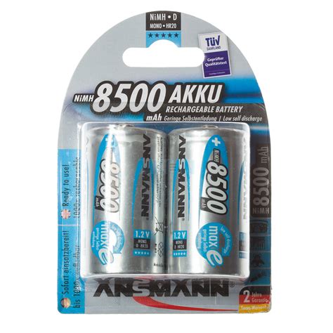 D Ansmann Maxe Mah Rechargeable Batteries Nkon