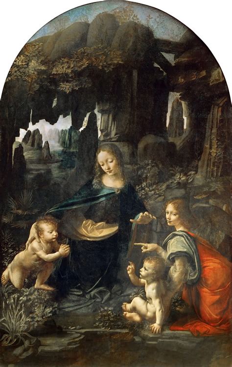 La Vierge Aux Rochers L Onard De Vinci Tiandi