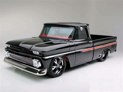 Download Chevy C10 Farm Truck Wallpaper