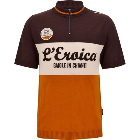 Santini Maglia A Maniche Corte Uomo Eroica Gaiole Wool ER11144GA