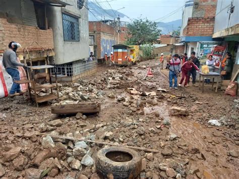 Intensas Lluvias En Hu Nuco Afectan A Cientos De Familias Y Destruyen