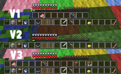 Multi Hotbar Mod For Minecraft 11221112