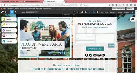 C Mo Crear Una P Gina Web En Wix Youtube