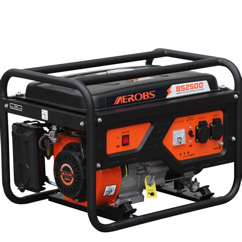 Kw Hz Small Power Portable Electric Gasoline Generator Recoil