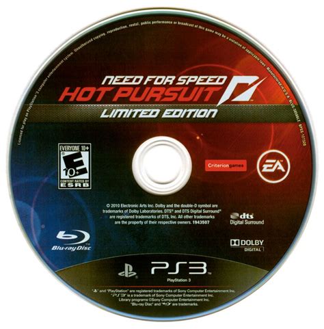 Need For Speed Hot Pursuit Limited Edition Cover Or Packaging