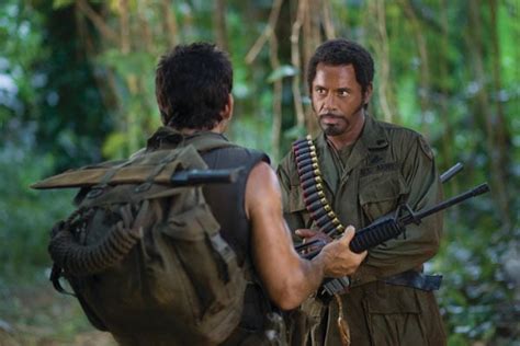 Foto De Kirk Lazarus Tropic Thunder Una Guerra Muy Perra Foto