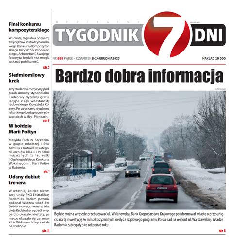 Tygodnik Dni Nr Z Dn R