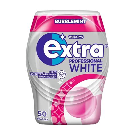 Buy Extra White Bubble Mint Chewing Gum 90g Online In Kuwait Talabat