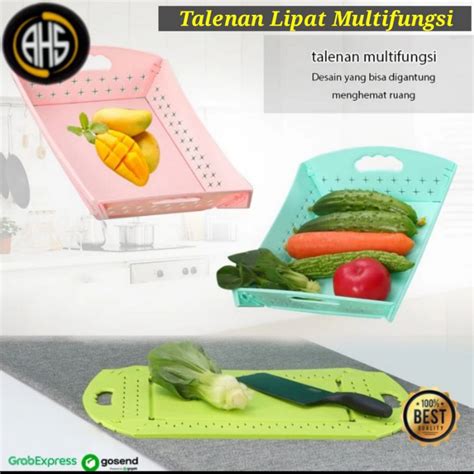 Jual Talenan Multifungsi Talenan Lipat Tatakan Tempat Buah Dan Sayur