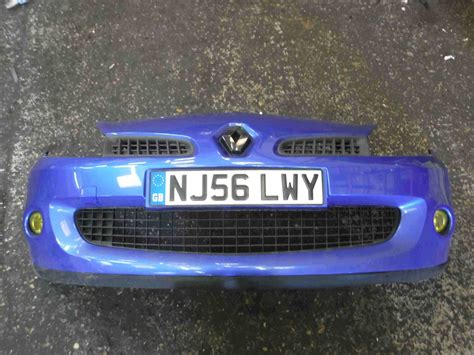 Renault Clio Sport Front Bumper Blue Ternc Complete