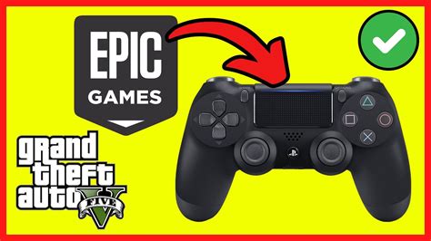 How To Play Gta V On Epic Games On Pc With Ps4 Controller Working