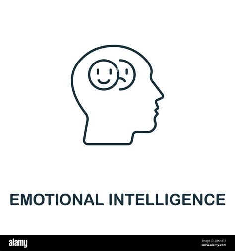 Emotional Intelligence Icon From Personality Collection Simple Line