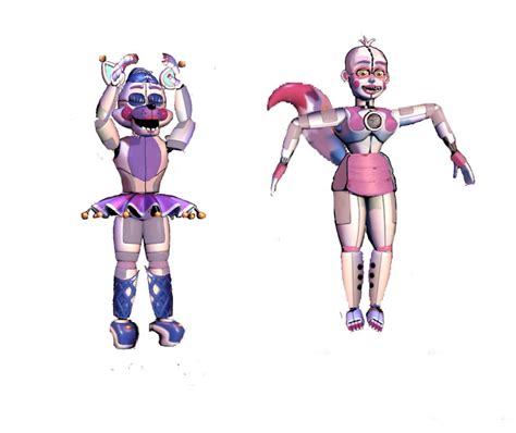 Funtime foxy and Ballora swap by Mrcrazy35 on DeviantArt