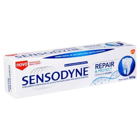 Creme Dental Sensodyne Repair And Protect Caixa 100g Supermercado Regente