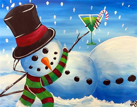 Mimosa Sunday Martini Snowman 10 Bottomless Mimosas Wine And Canvas Las Vegas