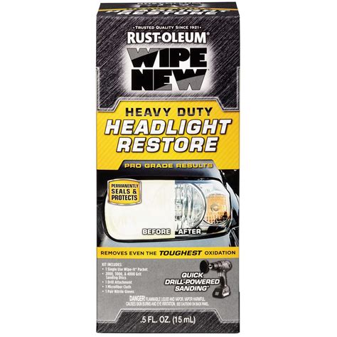 Rust Oleum Wipe New Headlight Restorer Kit Ace Hardware