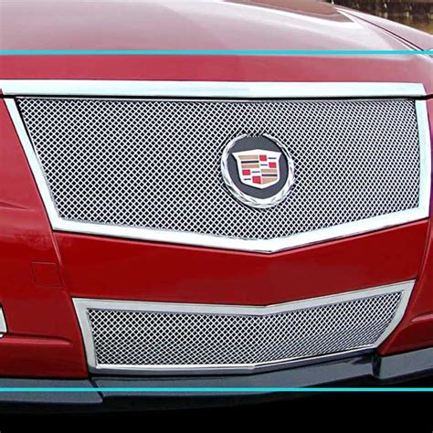 Eandg Classics 2008 2013 Cadillac Cts Grille 2pc E Series Fine Mesh Grille 1007 0102 08e