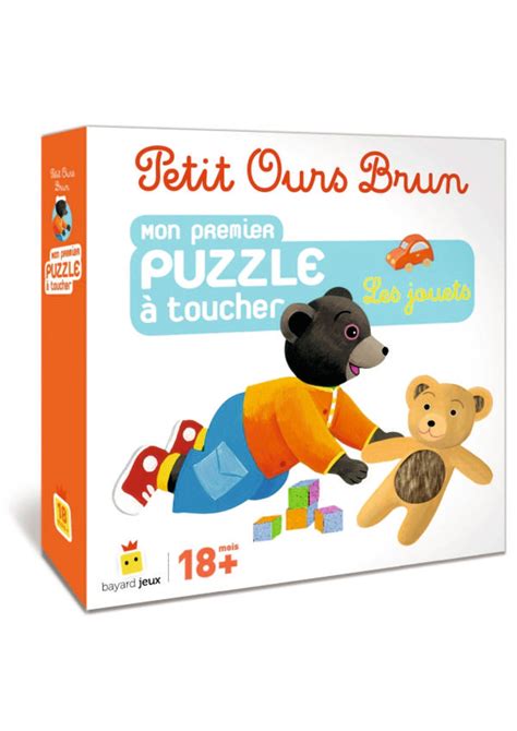 Jeu Petit Ours Brun Puzzle Toucher Jouets Bayard Ditions